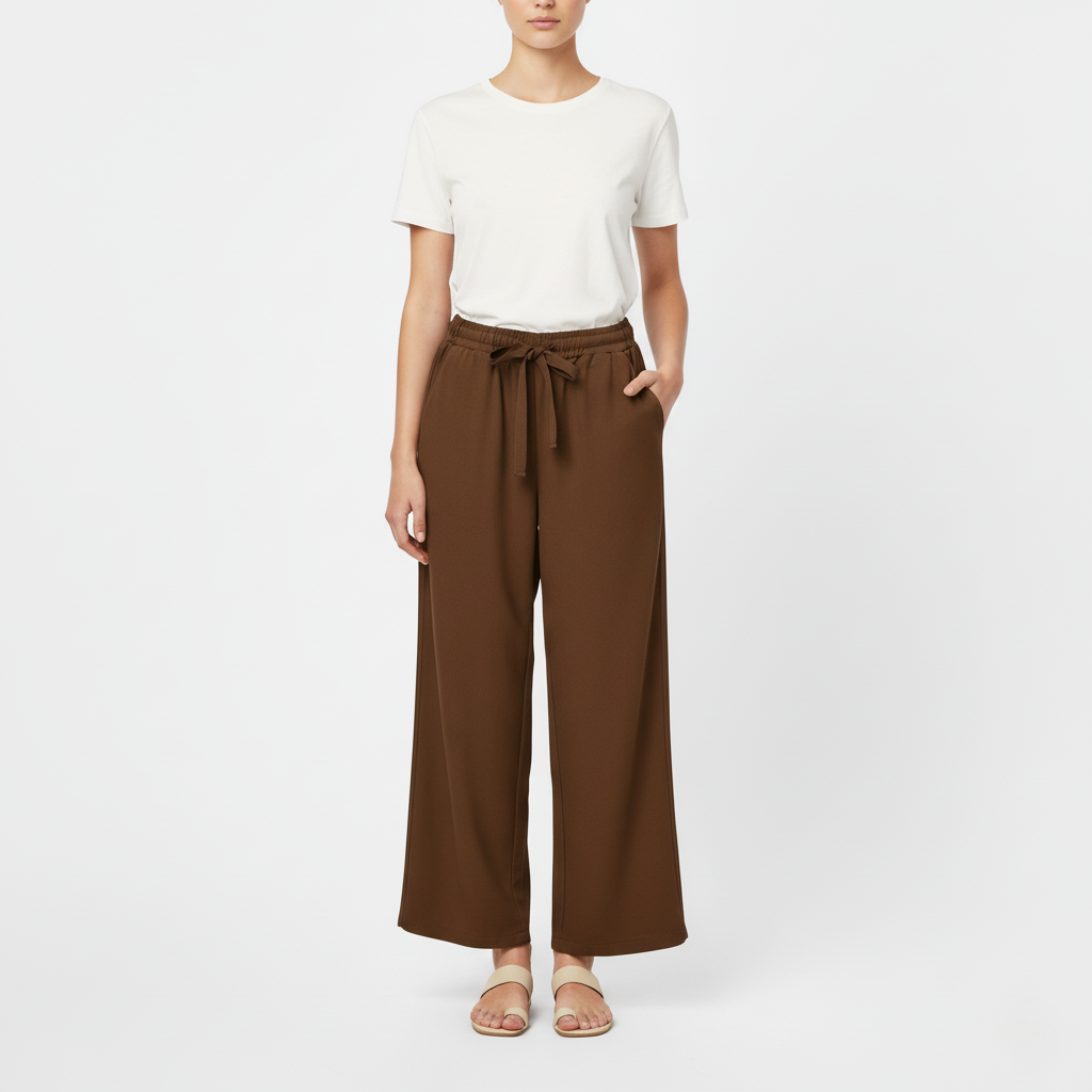 Emma Relaxed Drawstring Trousers