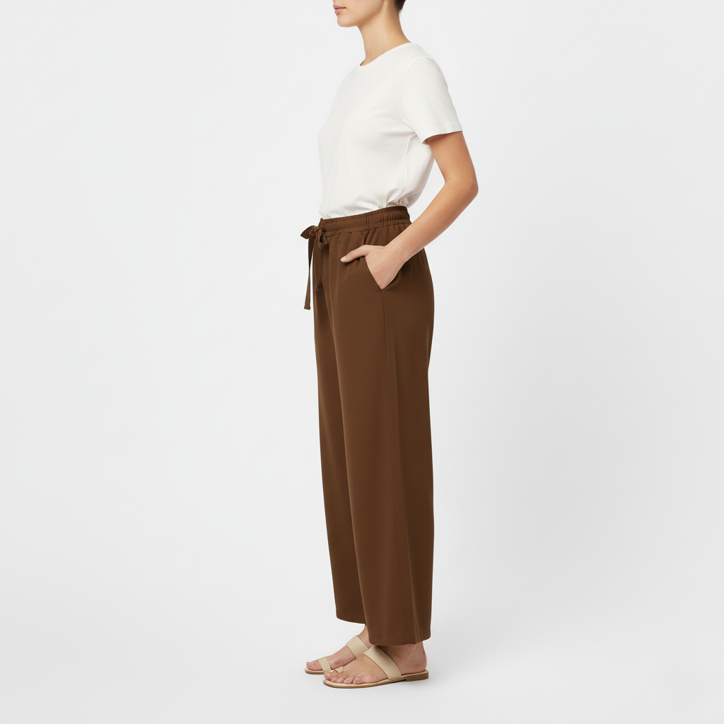Emma Relaxed Drawstring Trousers