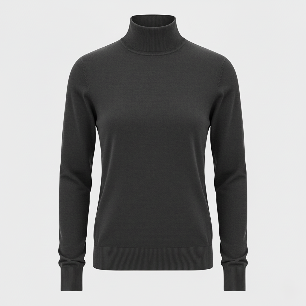 Sophie Slim High Collar Pullover Sweater