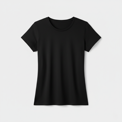 Anna Slim-Fit Crew Neck Short-Sleeve Top
