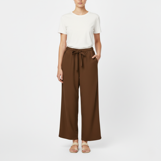 Emma Relaxed Drawstring Trousers