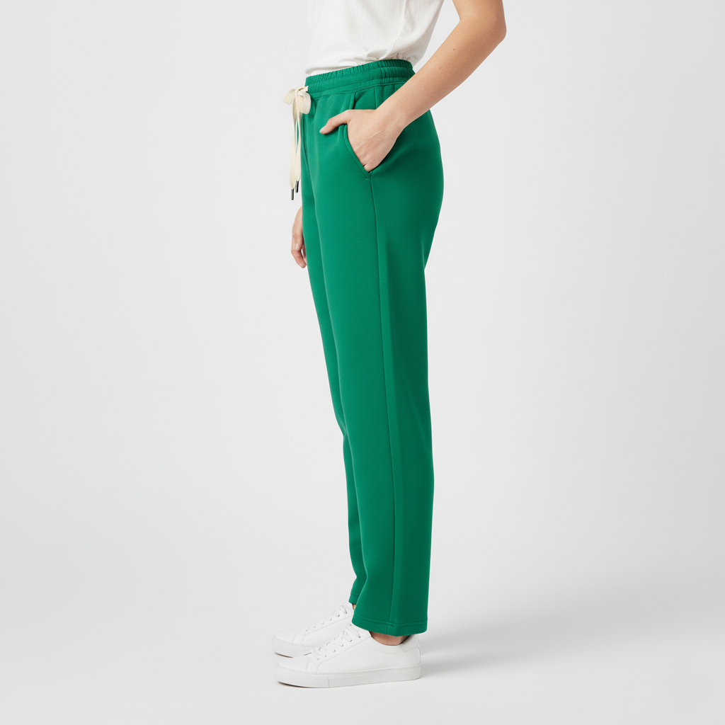 Léa Relaxed Straight-Leg Sweatpants
