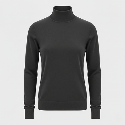 Sophie Slim High Collar Pullover Sweater