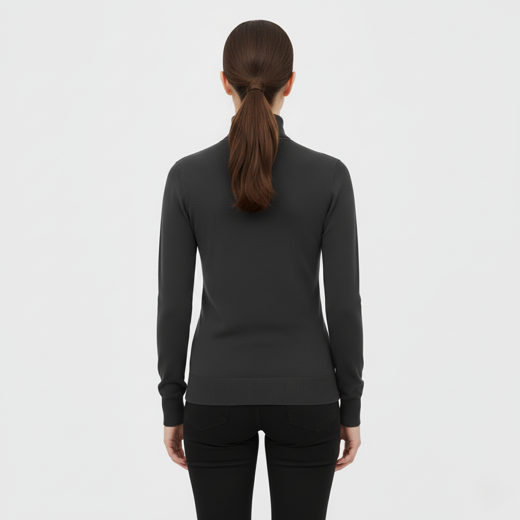 Sophie Slim High Collar Pullover Sweater