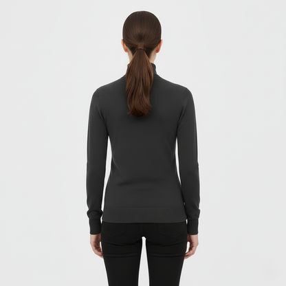 Sophie Slim High Collar Pullover Sweater