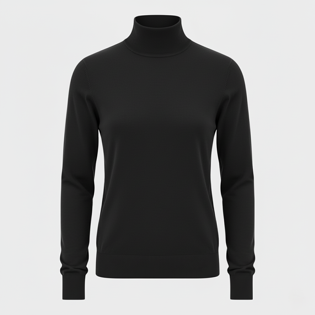 Sophie Slim High Collar Pullover Sweater