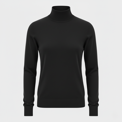 Sophie Slim High Collar Pullover Sweater